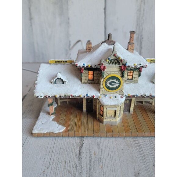 Hawthorne Packard Town station 2003 Green Bay football Xmas accessory - Picture 2 of 11